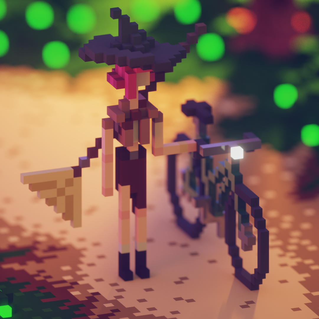 Voxel Witch